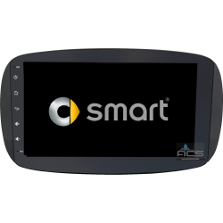 Radio dedykowane Smart Fortwo 2012r w górę 9Cali Android 8.1 CPU 8x1.6GHz Ram2GB Dysk32GB GPS Ekran HD MultiTouch OBD2 DVR DVBT BT Kam